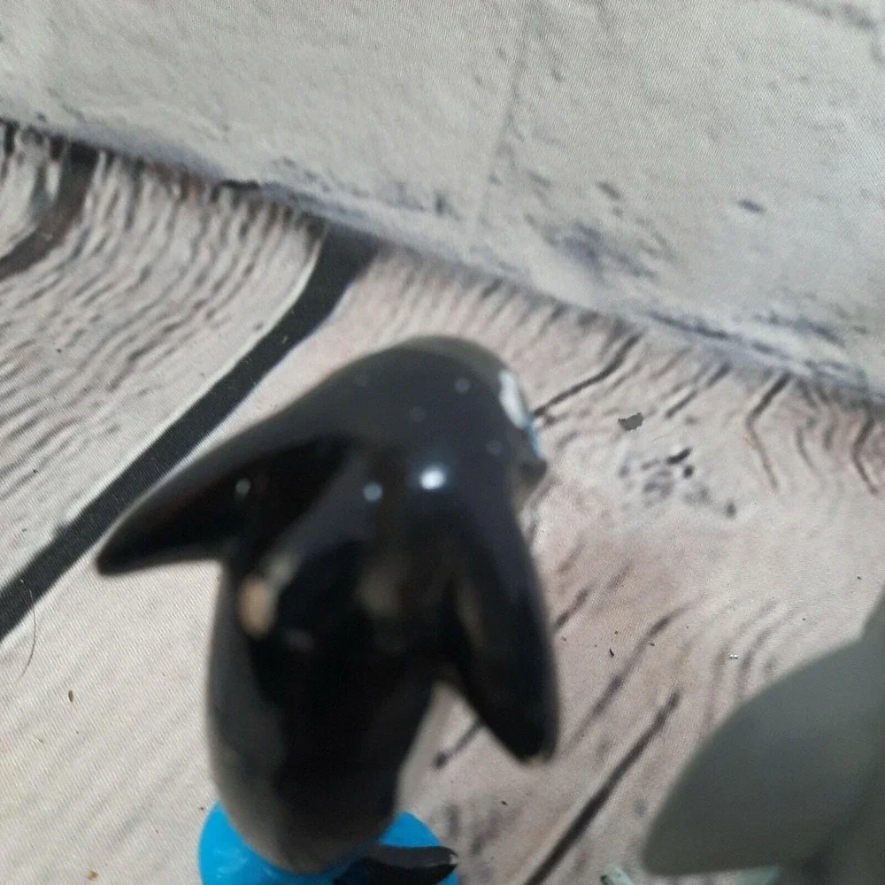 1987 SeaWorld Shamu Dolphin Whale PVC Figure Set of 3 Cake‎ Toppers Vintage